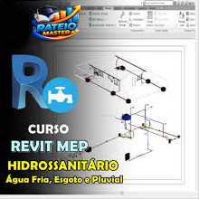 Curso Revit Agua Fria, Esgoto e Aguas Pluviais 2025