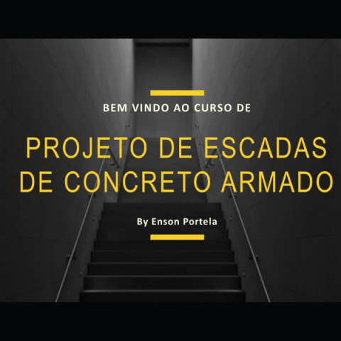 Enson Portela - Curso Escadas de Concreto Armado